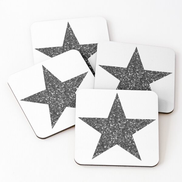 Artikelvorschau, black glitter star entworfen und verkauft von mtayzart.