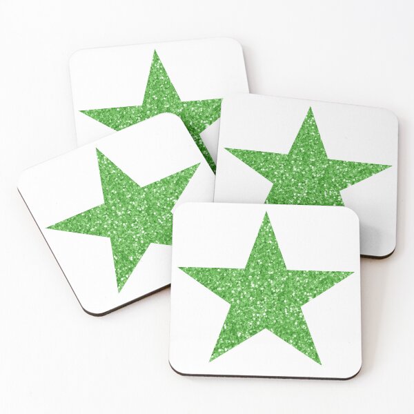 Artikelvorschau, green glitter star entworfen und verkauft von mtayzart.