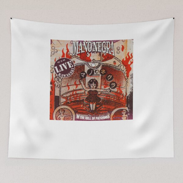 Item preview, Mano Negra In The Hell Of Patchinko Album Cover designed and sold by ChomechaiWei.