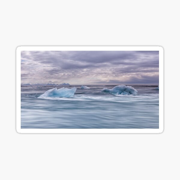 Turtle Bay at Jokulsarlon Sticker