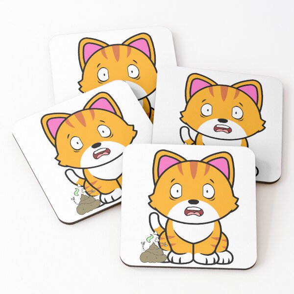 Item preview, Funny orange cat smells stinky poo designed and sold by Pet Station.