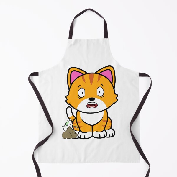 Item preview, Funny orange cat smells stinky poo designed and sold by Pet Station.
