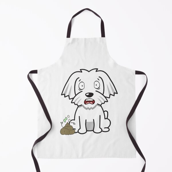 Item preview, Funny white dog smells stinky poo designed and sold by Pet Station.