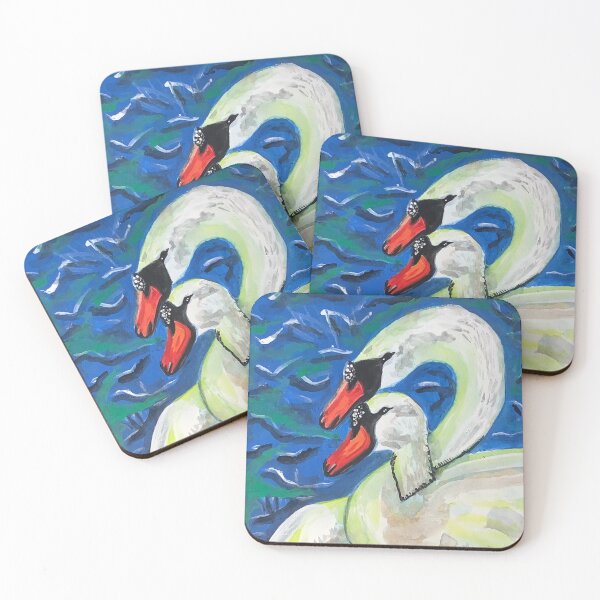 Item preview, Swan lovers at the lake designed and sold by altairaleon.