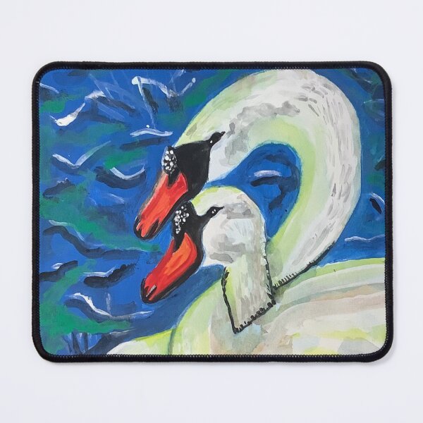 Item preview, Swan lovers at the lake designed and sold by altairaleon.