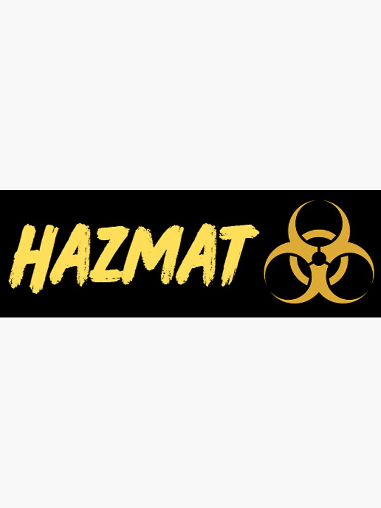 Thumbnail 3 von 3, Sticker, Hazmat designt und verkauft von Paulsky17.