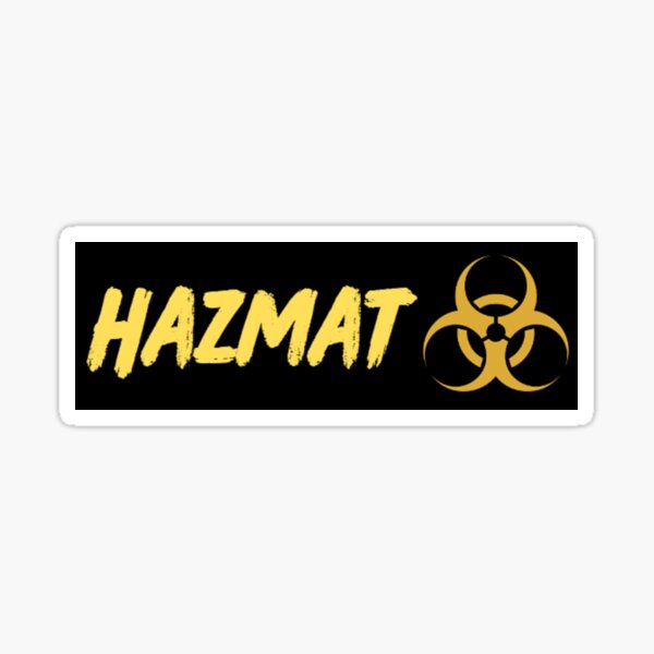 Artikel-Vorschau von Hazmat, designt und verkauft von Figgy Print.