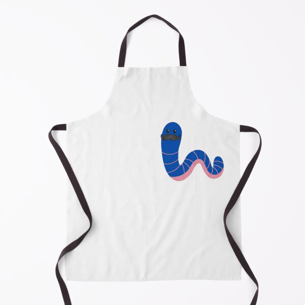 Item preview, Worm with a mustache designed and sold by GamersLands.