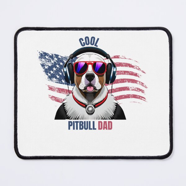 Item preview, Pit Bull Dad Mom, Funny Dogs, American, US, Funny Quotes designed and sold by Sshmorr.