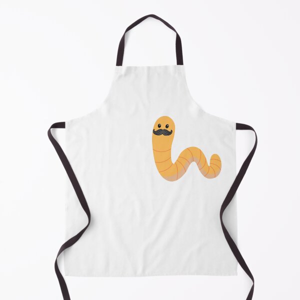 Item preview, Worm with a mustache designed and sold by GamersLands.