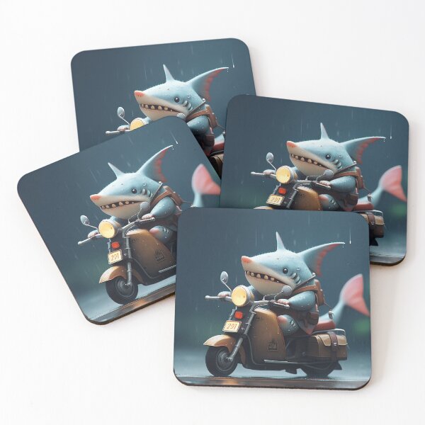 Item preview, Shark On a Motrobike designed and sold by Kevin Lou.