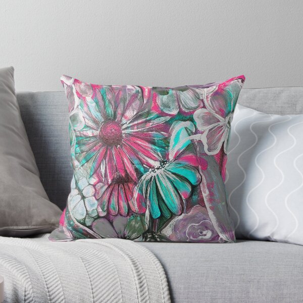 Bohemian Wonderland Throw Pillow