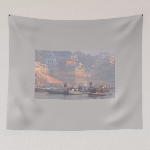 Item preview, Benares ghats designed and sold by indiafrankk.