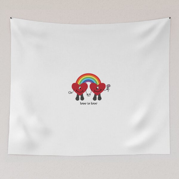 Item preview, bad bunny hearts designed and sold by lmstore1.