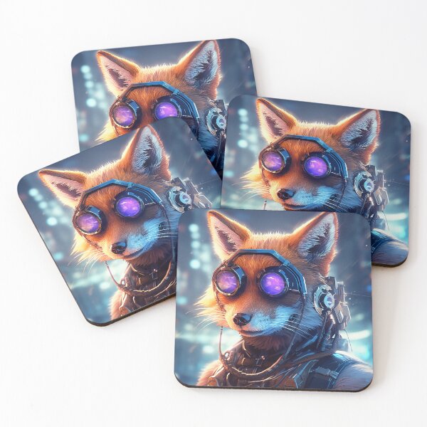 Item preview, Futuristic Fox designed and sold by WarmBreeze1.
