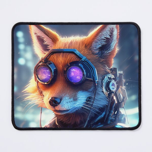Item preview, Futuristic Fox designed and sold by WarmBreeze1.