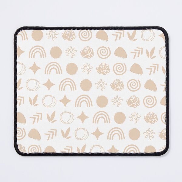 Item preview, Beige Pastel Random Shapes Pattern (ver. 1) designed and sold by beegg.