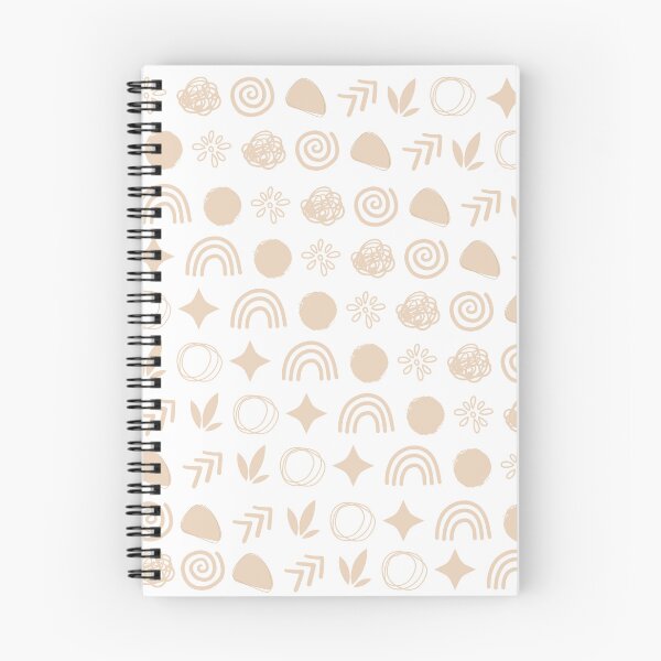 Item preview, Beige Pastel Random Shapes Pattern (ver. 1) designed and sold by beegg.