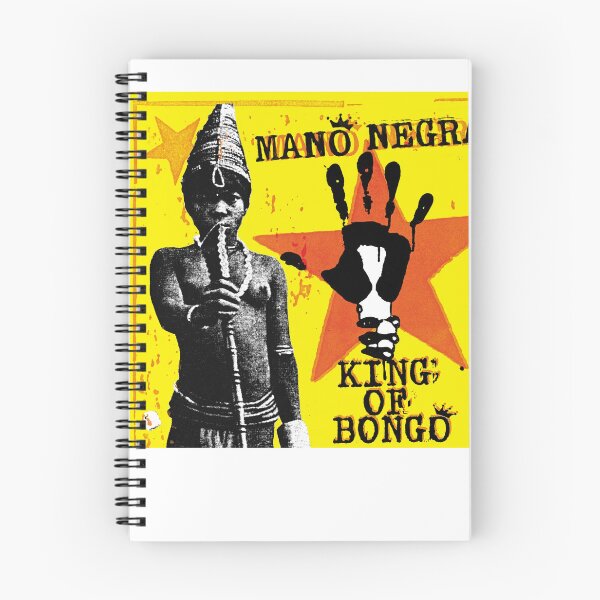 Item preview, MANO NEGRA KING OF BONGO SHIRT NEW WHITE designed and sold by ChomechaiWei.