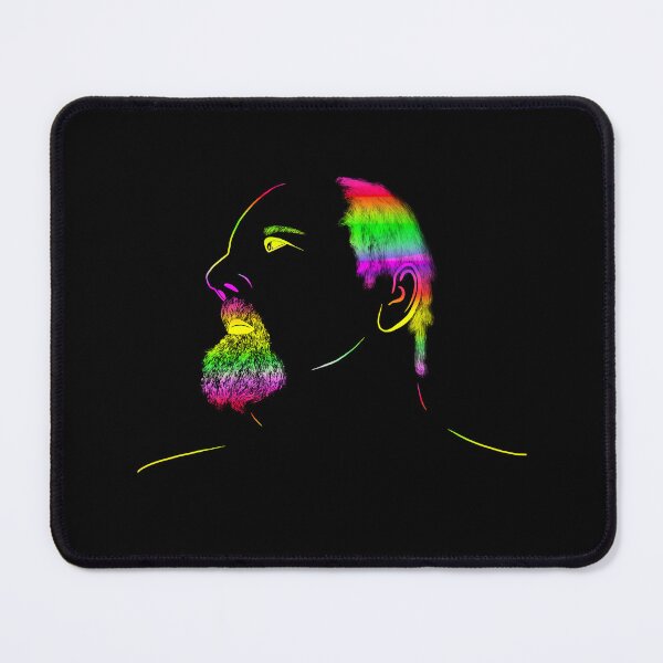 Item preview, Man Watching rainbows Hand Drawn Digital Art designed and sold by Lartheviking.