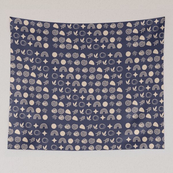 Item preview, Copy of Beige Pastel Random Shapes Pattern (ver. 1a) designed and sold by beegg.