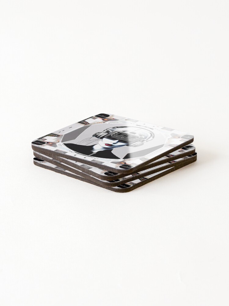 Thumbnail 4 of 5, Coasters (Set of 4), Virtual Reality Rave designed and sold by Transelasticart.