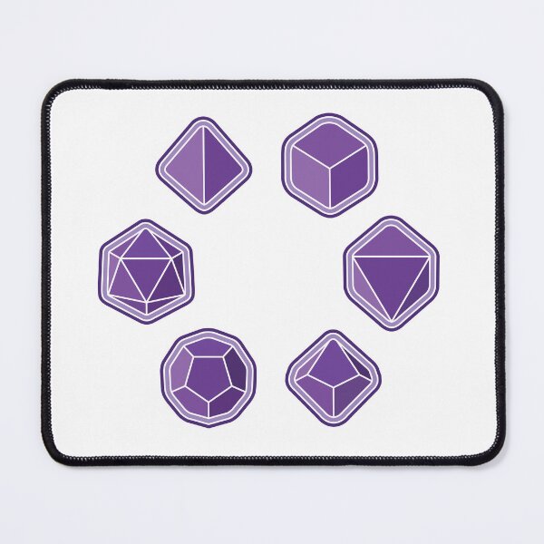 Item preview, Dice Set - Purple designed and sold by AWoodDesigns.