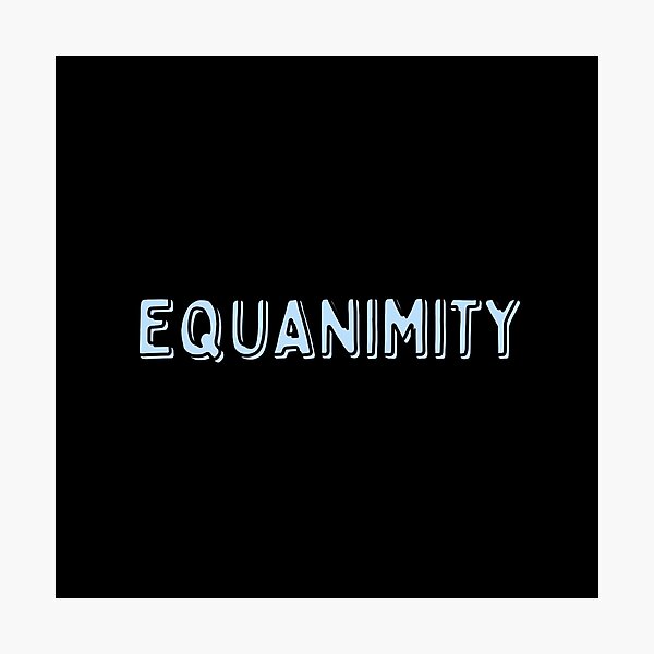 Item preview, Equanimity designed and sold by StickerSparkle.