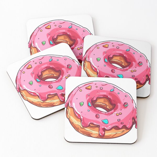 Artikelvorschau, rosa Donut entworfen und verkauft von EC Multimedia Services.