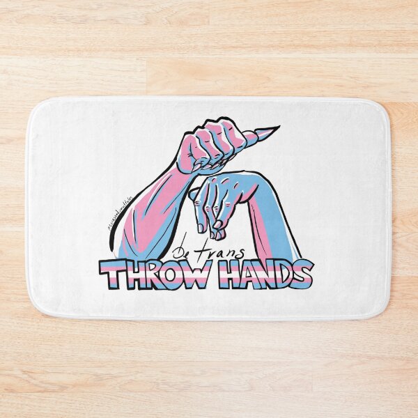 Item preview, Be Trans Throw Hands designed and sold by Songsnsmuttales.