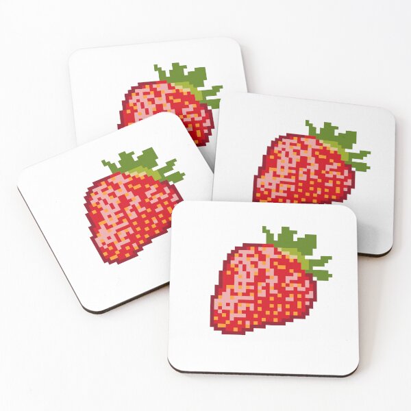 Item preview, Pixel Strawberry designed and sold by thefpdesigns.