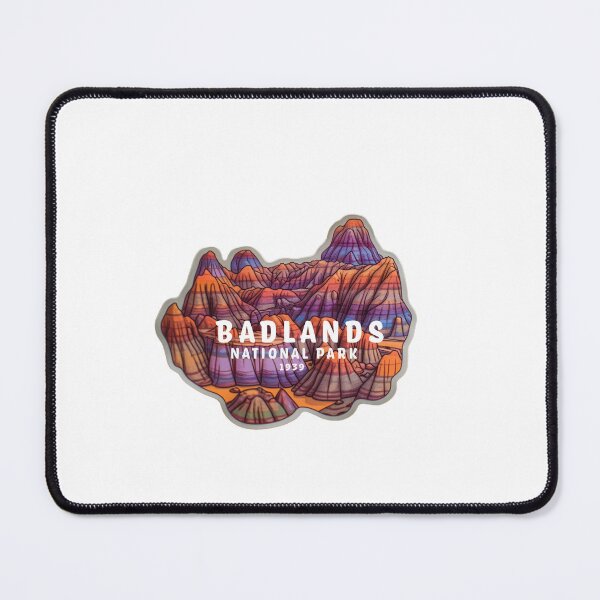 Item preview, Badlands National Park sticker designed and sold by WanderTheWildCo.