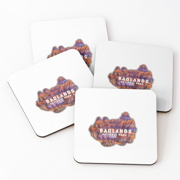 Item preview, Badlands National Park sticker designed and sold by WanderTheWildCo.
