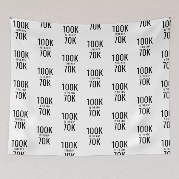Item preview, 100k is the new 70k designed and sold by mkzmerch.