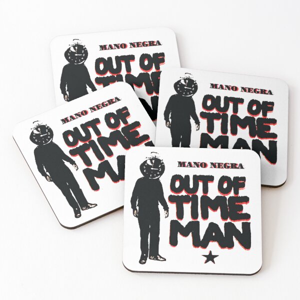 Item preview, MANO NEGRA OUT OF TIME MAN NEW white designed and sold by ChomechaiWei.