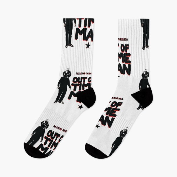 Item preview, MANO NEGRA OUT OF TIME MAN NEW white designed and sold by ChomechaiWei.
