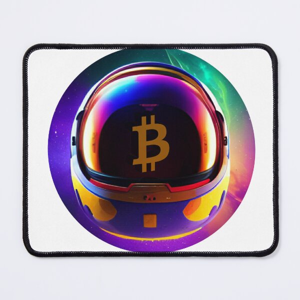 Item preview, Bitcoin Astronaut Helmet designed and sold by ColoCryptonaut.