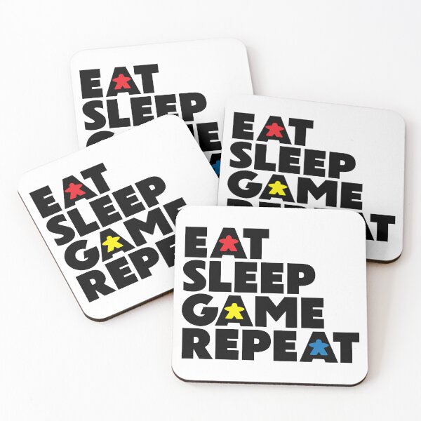 Item preview, Eat Sleep Game Repeat designed and sold by AWoodDesigns.