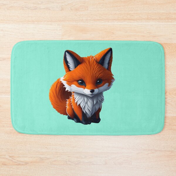 Item preview, Cute Fluffy Fox designed and sold by Lady-Lilac.