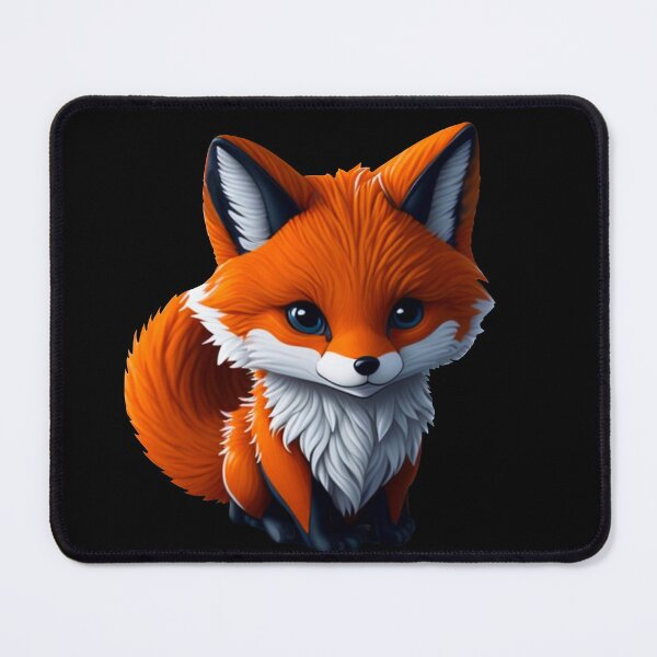 Item preview, Cute Fluffy Fox designed and sold by Lady-Lilac.