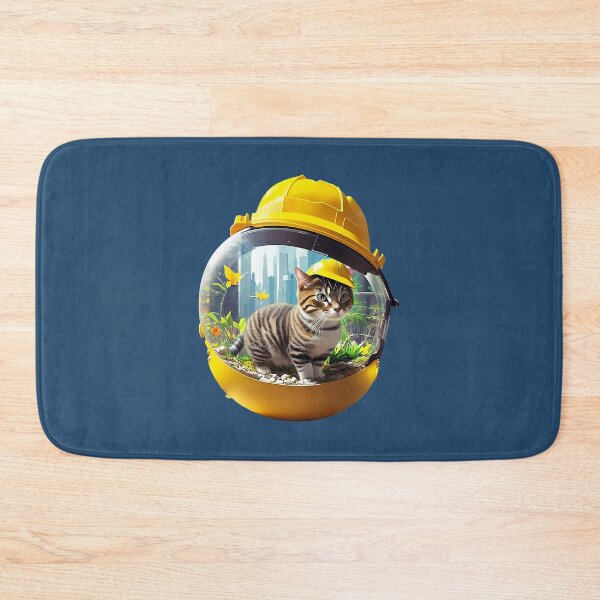 Item preview, The Yellow-Suited Feline Constructor of the Big Apple designed and sold by ToxicSelfCarea.