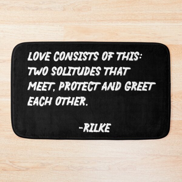 Item preview, Love consists of This - Rainer Maria Rilke Quote - Typography Print 2 designed and sold by Studio Grafiikka.
