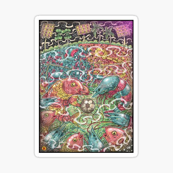 Bengal, Divided Sticker