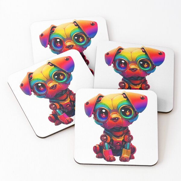 Item preview, Robo-Rainbow Dog! designed and sold by kukamatsu.