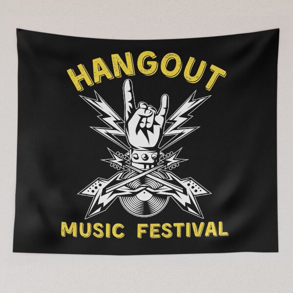Item preview, Hangout Music Festival Text Design Variant  designed and sold by Harsh  Katariya.