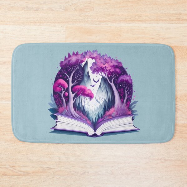 Item preview, The Magical Fantasy World of Books designed and sold by Lady-Lilac.