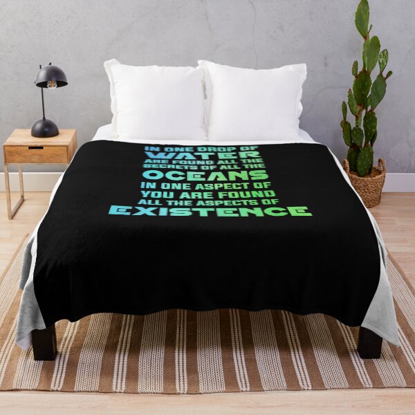 Item preview, One drop of water 01 - Kahlil Gibran Quote - Typographic Print designed and sold by Studio Grafiikka.