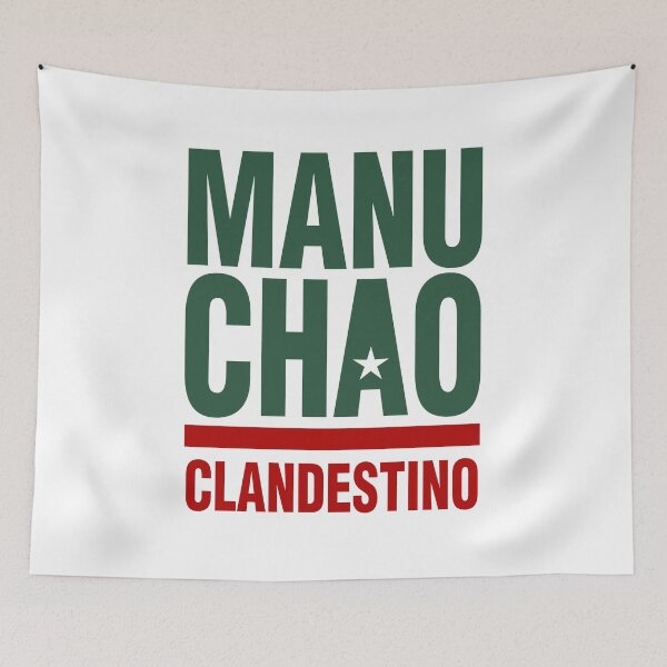 Item preview, Manu Chao Clandestino Logo designed and sold by ChomechaiWei.