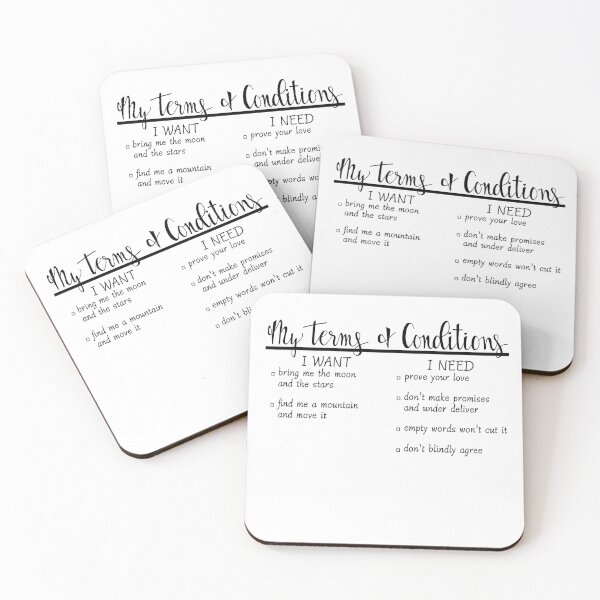 Item preview, My Terms & Conditions: Complete designed and sold by ShyMurphy.