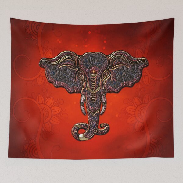 Item preview, Decorative elephant head designed and sold by nicky2342.